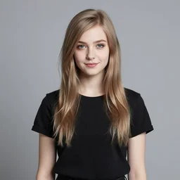 a vibrant professional studio portrait photography of a young pale goth girl, femme fatale, friendly, casual, delightful, intricate, gorgeous, art nouveau, curated collection, annie leibovitz, nikon, award winning lensculture portrait awards, photoshopped