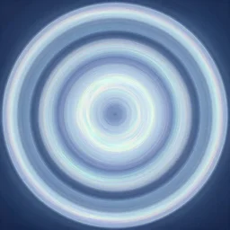concentric circles, cold iridescent colors, digital painting, hd, 4 k