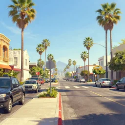 mix of nice ( france ) and los angeles ( ca ) ; artstation