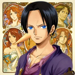 highly detailed vfx portrait of nico robin by eiichiro oda!, makoto shinkai, alphonse mucha, dusk, art by artgerm and greg rutkowski!, blue eyes!!, large aquiline nose!!, gaston bussiere!, stanley kubrick!, kaoru mori, intricately detailed, behance, neutral pose,