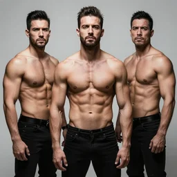 muscular men