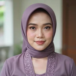 portrait of Dinar Candy wearing Kebaya, by Charlotte Grimm, natural light, detailed face, CANON Eos C300, ƒ1.8, 35mm, 8K, medium-format print