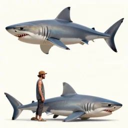 human evolution from the shark, detailed, 8 k, trending on artstation, smooth, sharp focus artwork by mark arian, artgerm, mark keathley, greg rutkowski and alphonse mucha