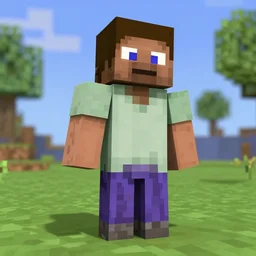 solid snake as a character in minecraft