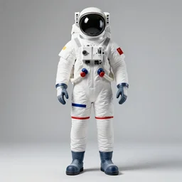 a bauhaus style astronaut suit