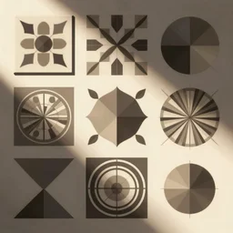 geometric patterns and abstract shapes, a simple vector pop surrealism, by ( leonardo da vinci ) and greg rutkowski and rafal olbinski