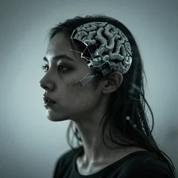 soulless reflection looking back at you from within your broken mind horror