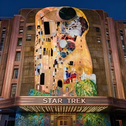 star trek art deco, copper, metallic, intricate detail, jazz age, grand hotel, klimt, photorealistic, high resolution, vray, hdr, hyper detailed, insane details, intricate, elite, ornate, elegant, luxury, dramatic lighting, octane render, weta digital, micro details, 3 d sculpture