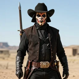 darth maul as a cowboy