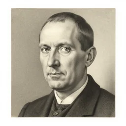 artwork of the portrait institute, by maurits cornelis escher