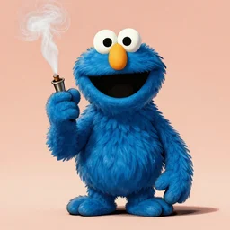 elmo smoking pot
