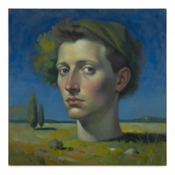 a surreal painting by mariusz lewandowski