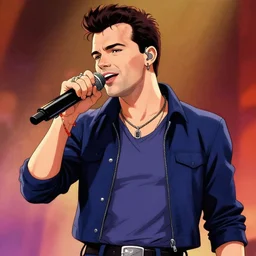 anime rick astley, trending on artstation, hd
