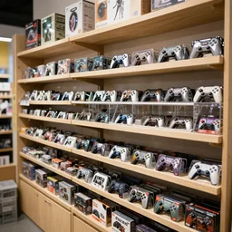 video game items in an item store