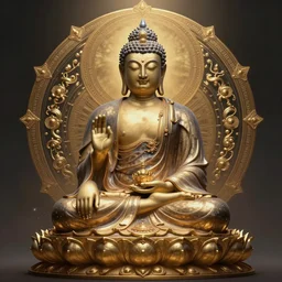 The mystical awakening of Buddha, intricate, elegant, volumetric lighting, digital painting, highly detailed, artstation, sharp focus, illustration, concept art, ruan jia, steve mccurry