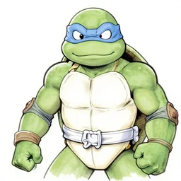 ninja turtle!!! jim lee!!! medium shot!! flat ink sketch by jim lee close up in the style of jim lee, x - men superhero comic book ninja turtle animal by jim lee