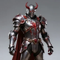 super protector knight Bloody Fate Demon trending on artstation deviantart Pinterest detailed realistic High Resolution HD 8k