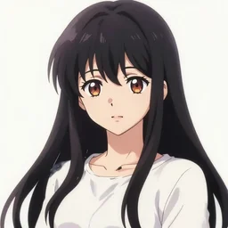 female anime portrait by georgi georgiev