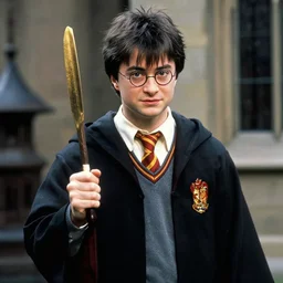 Harry Potter movie scene