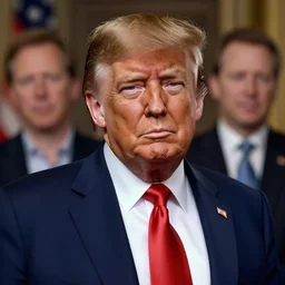portrait of trump, 8 k uhd, unreal engine, octane render in the artstyle of finnian macmanus, john park and greg rutkowski