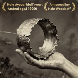 A kinetic sculpture. A rip in spacetime. Did this device in her hand open a portal to another dimension or reality?! ambrotype, 1900s by Hale Woodruff soothing