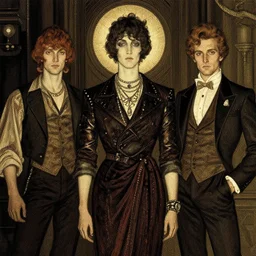 yogyakarta, in the style of disco elysium, j. c. leyendecker, greg rutkowski, artem