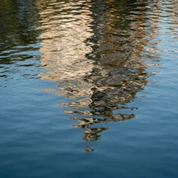 water, reflection, nature