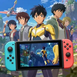 hero world nintendo switch, behance hd by jesper ejsing, by rhads, makoto shinkai and lois van baarle, ilya kuvshinov, rossdraws global illumination