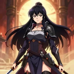 anime girl that also happens to be a warlord