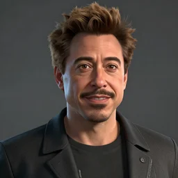 a screenshot of robert downey jr. in the video game until dawn. 3 d rendering. unreal engine. amazing likeness. very detailed. cartoon caricature