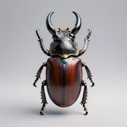 steampunk stag beetle, 3 d model, unreal engine realistic render, 8 k, micro detail, elegant, highly detailed, centered, digital painting, smooth, sharp focus, wlop