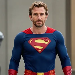 bradley cooper with blonde air as a superhero