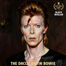 twin peaks poster art, portrait of david bowie discovered the secrets of the black lodge, by michael whelan, rossetti bouguereau, artgerm, retro, nostalgic, old fashioned