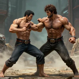 guts and griffith fighting