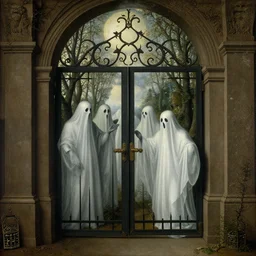The gate of ghosts, by Joachim Patinir, featured on Artstation