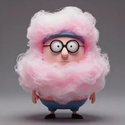 jesse pinkman made of cotton candy, biomorphic, fused, hybrid, morph, mixed, 8 5 mm, f. 1 4, beautiful composition,