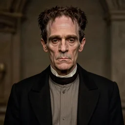 candid portrait of Frankenstein by Andres de Santa Maria