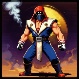 smoke from mortal kombat 2, 1 6 bit