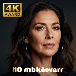 hyperrealistic portrait of beautiful, middle aged, mixed race woman, photo realistic, dynamic lighting, artstation, poster, volumetric lighting, very detailed face, 4 k, award winning