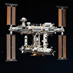 ultra realistic portrait of international space station!!, discovery one, space ship, intricate, elegant, highly detailed, digital painting, artstation, concept art, smooth, sharp focus, illustration, art by cgsociety, 8 k