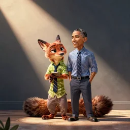 obama, zootopia.
