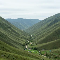 a peaceful valley
