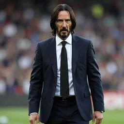 John Wick as a football manager
