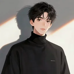 balenciaga vetements fashion influencer character minimalistic illustration. popular on pixiv