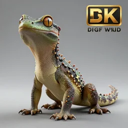 borg - gecko, candid photography, highly detailed, 8 k uhd, unreal engine 5, character concept, 8 k