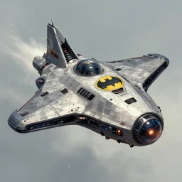darilect spaceship from alien concept art with batman