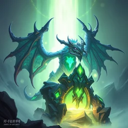 mount epic obsidian gravewing screenshot world of warcraft mounts worldboss bioluminecant light concept sketch art and by feng zhu alena aenami artworks in 4 k beeple, by thomas kinkade heartstone overwatch blizzard 3 d rtx hdr