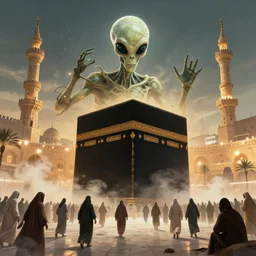 alien invasion Kaaba