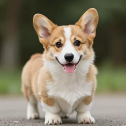 a cute corgi puppy, Sigma 85mm f/1.4