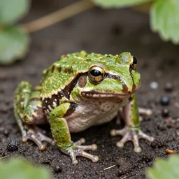 a strawberry frog 5 0 / 5 0 hybrid, seeds apparent